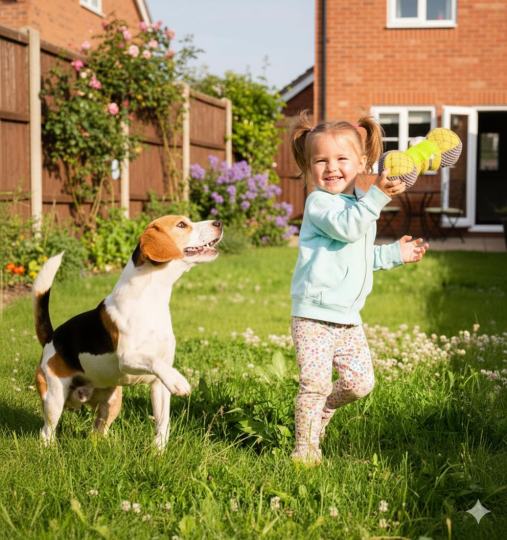 Kinderkurs mit Trainerhund